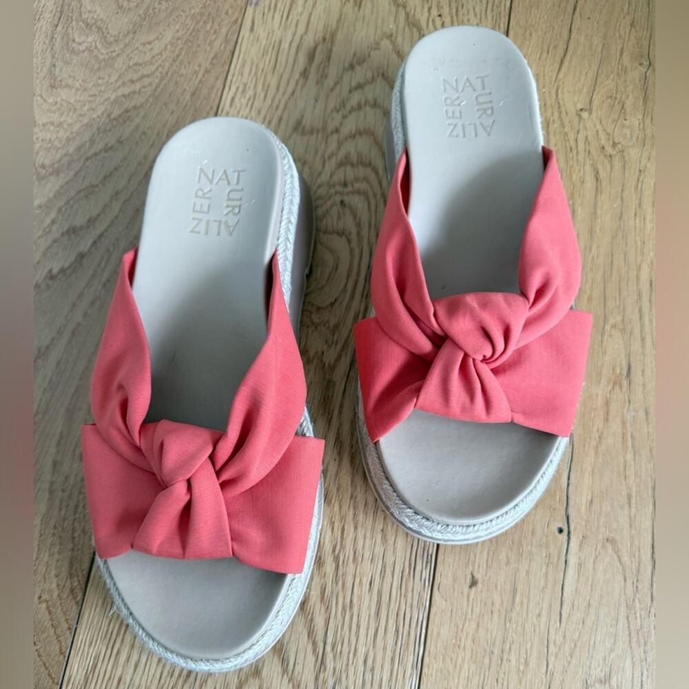 Naturalizer Dayana Slide Sandals Melon Sorbet Size 7